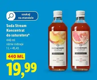 Lidl Koncentrat grapefruit Sodastream oferta