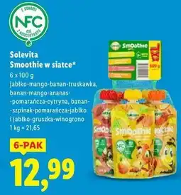 Lidl Smoothie w siatce mix Solevita oferta