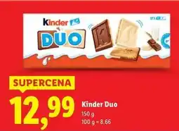 Lidl Ciastka Kinder Duo oferta