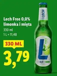 Lidl Piwo Lech Free Limonka Z Miętą oferta