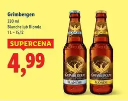 Lidl Piwo Grimbergen Blonde oferta