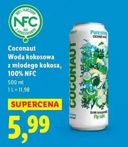 Lidl Woda kokosowa Coconaut oferta