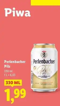 Lidl Piwo Perlenbacher Premium Pils oferta