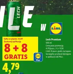 Lidl Piwo Lech Premium oferta