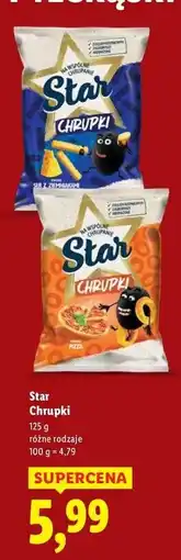 Lidl Chrupki pizza Star oferta