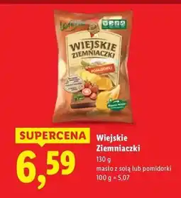 Lidl Chipsy o smaku pomidorków Lorenz Wiejskie Ziemniaczki oferta