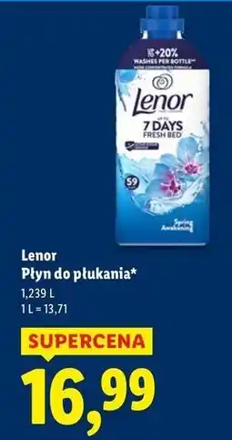 Lidl Płyn do płukania spring awakening Lenor oferta