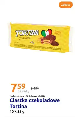 Action Ciastka czekoladowe Tortina oferta