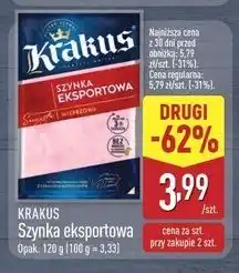 ALDI Szynka eksportowa Krakus Animex oferta