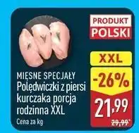 ALDI Polędwiczki z piersi kurczaka Mięsne Specjały Zawsze Świeże (Aldi) oferta