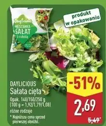 ALDI Mieszanka sałat z rukolą Daylicious oferta