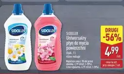ALDI Płyn do mycia kwiat japońskiej wiśni Sidolux Uniwersalny oferta