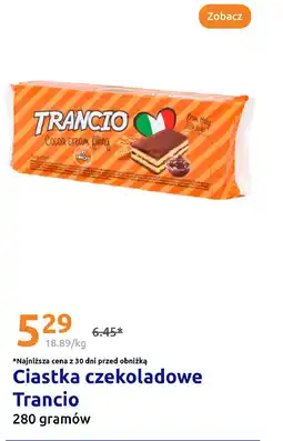 Action Ciastka czekoladowe Trancio oferta