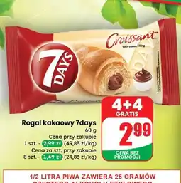 Dino Croissant z nadzieniem o smaku kakaowym 7 Days oferta