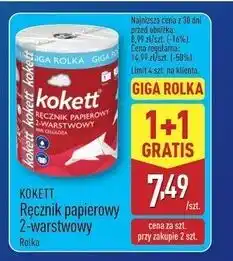 ALDI Ręcznik papierowy 2-warstwowy Kokett oferta