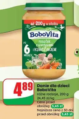 Dino Rosołek z warzywami i kurczakiem Bobovita oferta