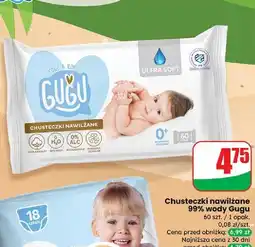 Dino Chusteczki nawilżane ultra soft Gugu Love & Care oferta