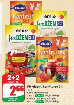 Dino Fix dżem 3:1 Emix oferta