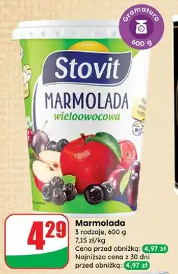 Dino Marmolada wieloowocowa Stovit oferta