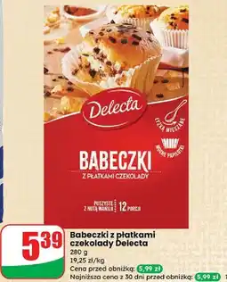 Dino Babeczki nadziane płatkami czekolady Delecta oferta