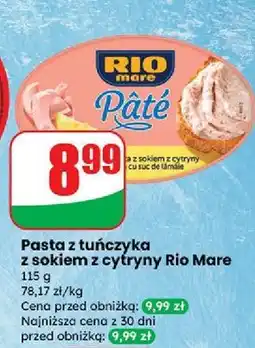 Dino Pasta z tuńczyka cytryną Rio Mare oferta