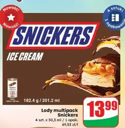 Dino Baton lodowy Snickers oferta
