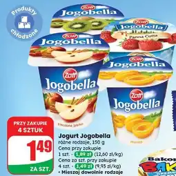Dino Jogurt panna cotta z truskawkami Zott Jogobella oferta