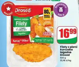 Dino Filety z piersi kurczaka w panierce łagodne Drosed oferta