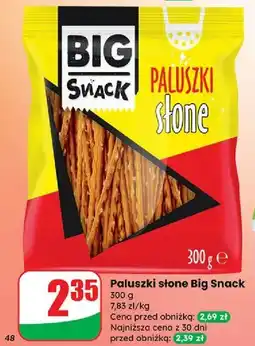 Dino Paluszki solone Big Snack oferta