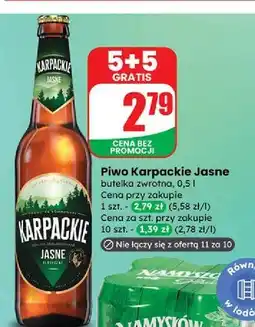 Dino Piwo Karpackie Jasne oferta