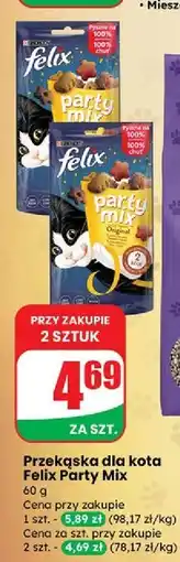Dino Karma dla kotów original mix Purina Felix Party Mix oferta