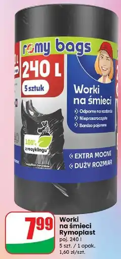 Dino Worki na śmieci 240 l Rymoplast oferta