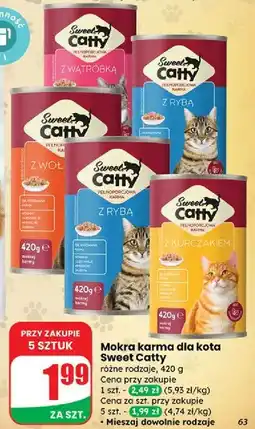 Dino Karma dla kota z kurczakiem Sweet Catty oferta