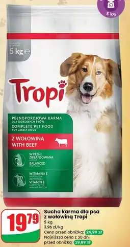 Dino Karma dla psa z wołowiną Tropi oferta