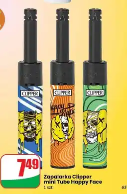Dino Zapalarka mini tube happy face Clipper (Zapalniczki) oferta