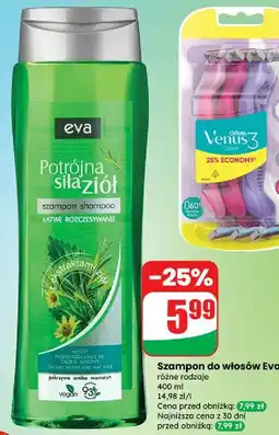 Dino Szampon do włosów pokrzywa + arnika rozmaryn Eva Natura Potrójna Siła Ziół oferta