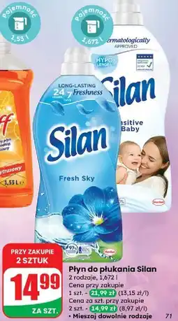 Dino Płyn do płukania Silan Sensitive oferta