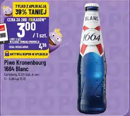 Polomarket Piwo Kronenbourg 1664 Blanc Carlsberg oferta