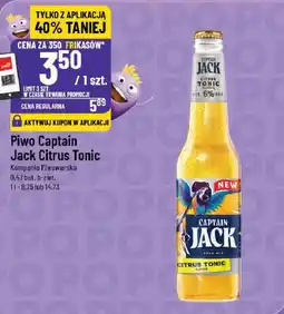 Polomarket Piwo Captain Jack Citrus Tonic Kompania Piwowarska oferta