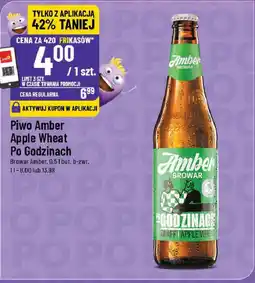 Polomarket Piwo Amber Apple Wheat Po Godzinach Browar Amber oferta