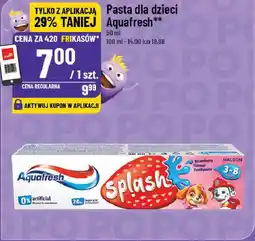 Polomarket Pasta dla dzieci Aquafresh oferta