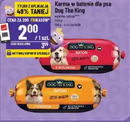 Polomarket Karma w batonie dla psa Dog The King oferta