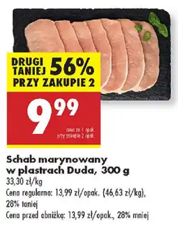 Biedronka Schab marynowany w plastrach Duda oferta