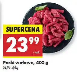 Biedronka Paski wołowe oferta