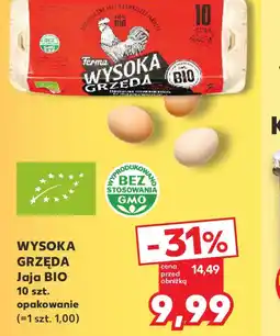 Kaufland Jaja BIO Wysoka Grzęda oferta