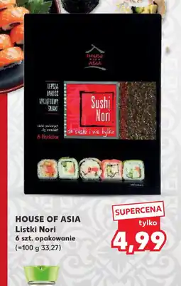 Kaufland Listki Nori House of Asia oferta