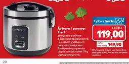 Kaufland Ryżowar i parowar oferta