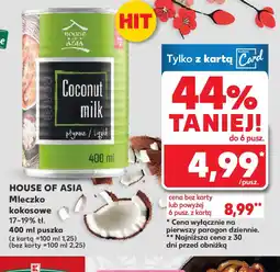 Kaufland Mleczko kokosowe House of Asia oferta
