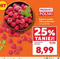 Kaufland Polskie maliny oferta