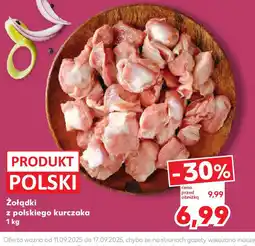 Kaufland Zołądki z polskiego kurczaka oferta